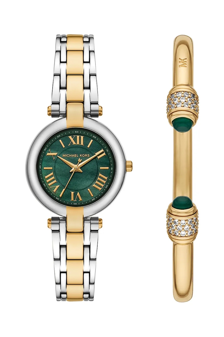 Hodinky a náramok Michael Kors.