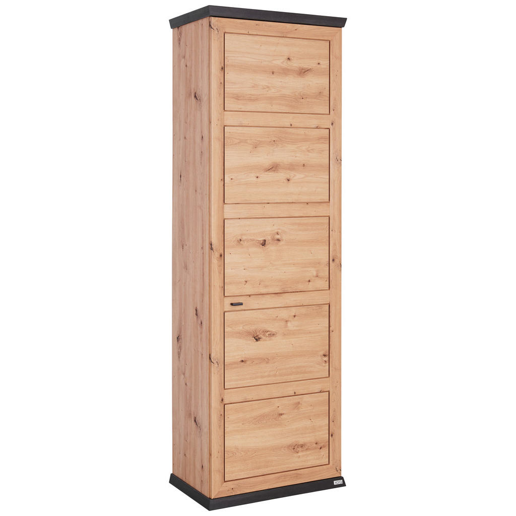 Hom`in PREDSIEŇOVÁ SKRIŇA, farba duba, tmavosivá, 64,2/196,5/38,5 cm.