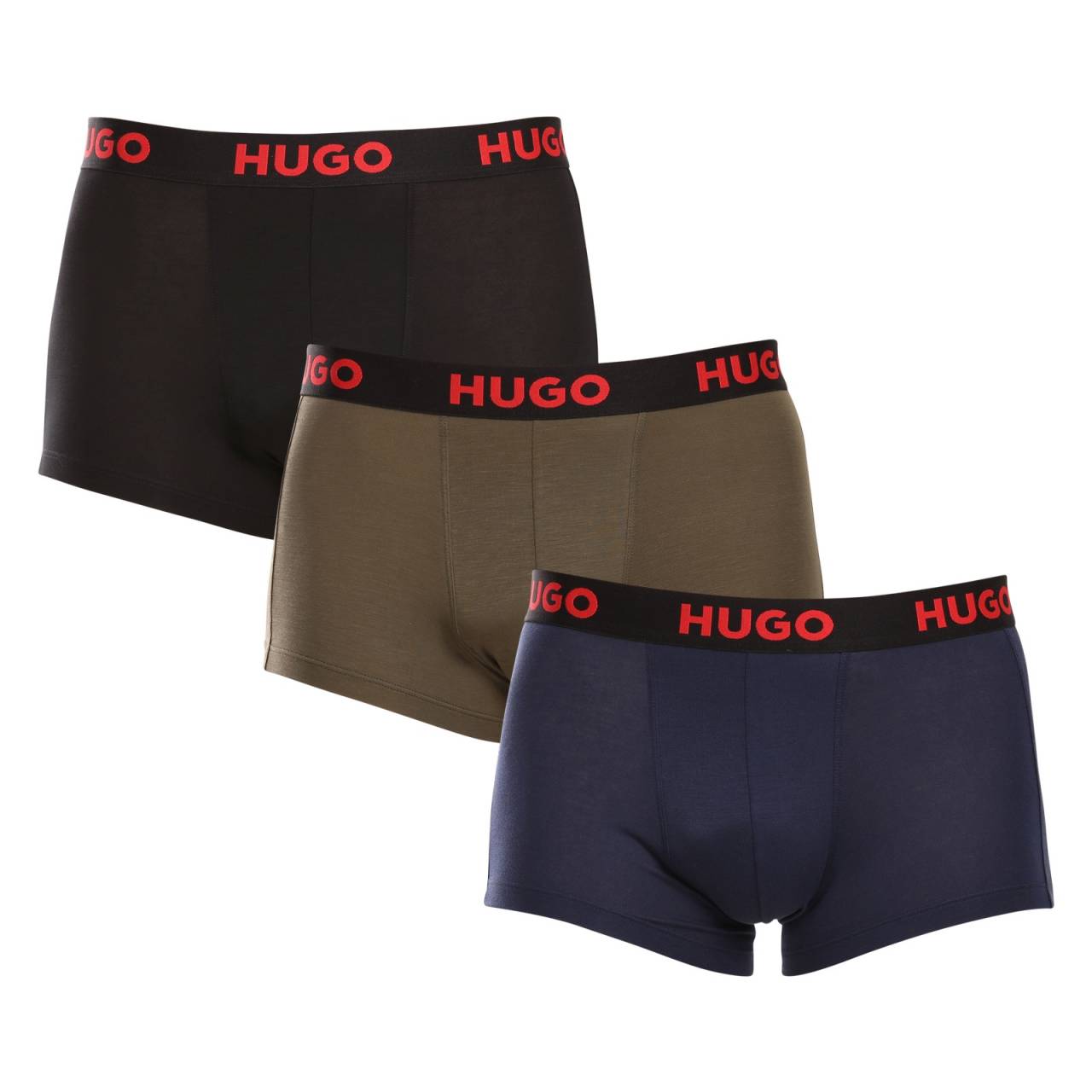 3PACK Boxers homme HUGO multicolore (50496723 308) L.
Misez sur l'élégance intemporelle et le confort supérieur avec le boxer HUGO pour homme.
Un matériau qui s'adapte parfaitement à vous
La combinaison de coton de haute qualité avec une touche d'élasthanne assure une combinaison optimale de confort et de flexibilité.
Un style qui parle de lui-même
La sobriété des couleurs convient à tous les hommes qui n'aiment pas les excentricités.
Pourquoi vous aimerez les caleçons HUGO

Matière de première qualité en combinaison de coton et d'élasthanne.
Un design élégant dans des couleurs classiques.
Des jambes plus courtes pour plus de confort.

Sous-vêtements Hugo pour les amateurs de confort et de luxe
La marque de sous-vêtements Hugo appartient à la famille de vêtements Hugo Boss et se distingue par la qualité de ses matériaux et la précision de son travail.
Comment entretenir les caleçons HUGO
Pour que votre boxer préféré dure longtemps, nous vous recommandons de suivre les conseils suivants.

Blanchisserie : Le stylo est à une température de 40 °C.
Séchage : Vous pouvez sécher vos boxers au sèche-linge en utilisant le programme doux.
Repassage : Si nécessaire, repassez-les à l'envers à une température plus basse.

Conseil : Devenez un expert de l'entretien de la lingerie les conseils de notre article et donnez à vos pièces préférées le soin qu'elles méritent.