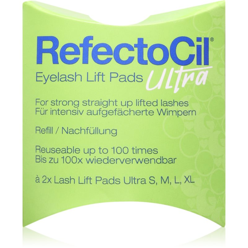 RefectoCil Eyelash Lift Pads Ultra opakovane použiteľné vankúšiky na oči na lifting a lamináciu mihalníc 100 ks.