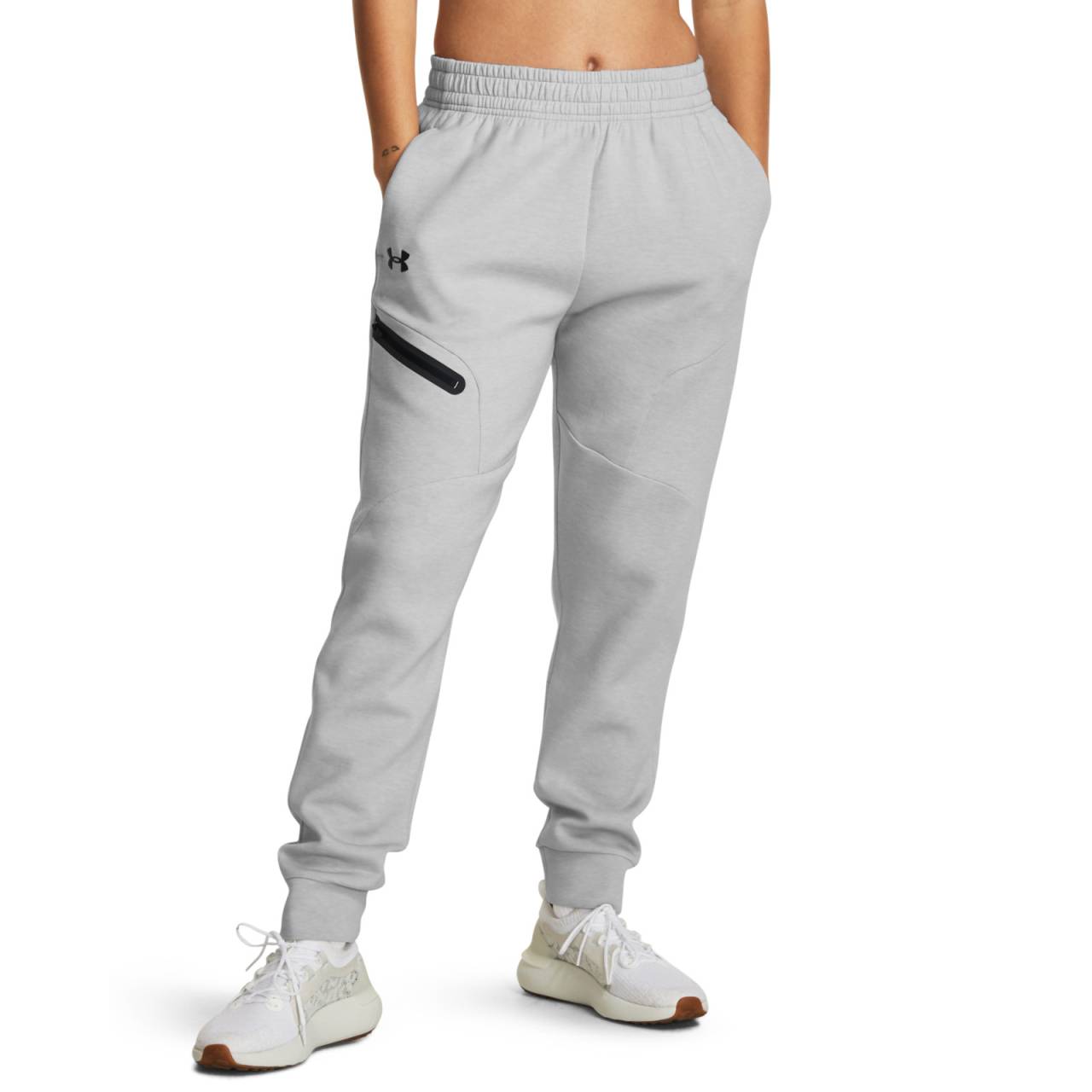 UNDER ARMOUR Unstoppable Flc Jogger-GRY XL.