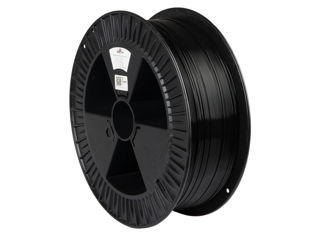 Spectrum 80652 3D filament, ASA 275, 1,75mm, 2000g, DEEP BLACK.
vynikajúca odolnosť voči vonkajším vplyvom a meniacim sa poveternostným podmienkam
dobrá tepelná odolnosť HDT - 85°C
Teplota mäknutia podľa Vicata - 94°C
odolnosť voči UV žiareniu,
dokonalá priľnavosť medzi vrstvami,
možnosť tlače na stolných tlačiarňach bez vyhrievanej komory
vysokorýchlostná tlač (až 200 mm/s)
lesklý povrch tlače,
jednoduchosť tlače porovnateľná s klasickým PLA

Aplikácie:
funkčné prototypy
náradie
výrobné nástroje
diely pre konečné použitie
zákazkové komponenty

Filament Spectrum ASA 275 sa používa v aplikáciách súvisiacich s výrobou prototypov športových zariadení, komponentov pre automobilový priemysel aj komponentov lodí a elektrických krytov prevádzkovaných vo vonkajších podmienkach.ObalNit je navinutá na úhľadnej, priehľadnej cievke.Každá cievka obsahuje informácie o druhu materiálu, priemere a odporúčanej teplote tlače.Vlákno je vákuovo balené s absorbérom vlhkosti.Celý produkt je zabalený v originálnom, polepenom obale Spectrum Filaments.