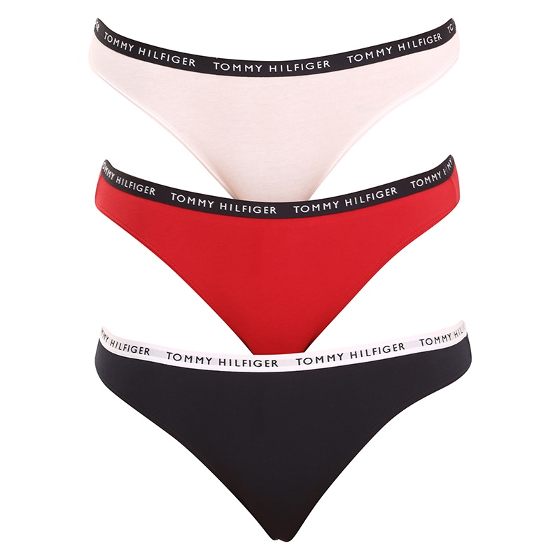 3PACK dámske nohavičky Tommy Hilfiger viacfarebné (UW0UW02828 0WS) XL.
Doprajte si pohodlie v ikonickom dizajne, ktorý vám dodá sebavedomie.
Príjemný materiál pre celodenné pohodlie
Základom týchto nohavíc je vysokokvalitná bavlna, ktorá je jemná k pokožke, priedušná a zaručuje pohodlie aj pri celodennom nosení.
Moderný dizajn, ktorý vám pristane
Minimalistický dizajn sa hodí do každého šatníka a zvýrazní váš jedinečný štýl.
Čo si na nohavičkách Tommy Hilfiger zamilujete

Prémiová kvalita od ikonickej značky.
Mäkký, ľahký a elastický materiál.
Štýlový dizajn pre elegantný a športový vzhľad.

Tommy Hilfiger je značka pre všetky moderné ženy
Spodná bielizeň Tommy Hilfiger predstavuje dokonalú harmóniu medzi klasickým a moderným vzhľadom.
Ako sa starať o nohavičky
Aby vaše obľúbené nohavičky vydržali dlho ako nové, odporúčame dodržiavať tieto zásady starostlivosti.

Pranie: Per pri maximálnej teplote 30 °C.
Sušenie: Nesuš v sušičke – mohlo by dôjsť k zrazeniu alebo poškodeniu elastanu.
Žehlenie: Áno, ale len na nízku teplotu a naruby, aby nedošlo k poškodeniu povrchu alebo potlače na gume.

Tip: Vaša obľúbená spodná bielizeň si zaslúži šetrné zaobchádzanie.
