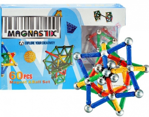 Magnetická stavebnica v štýle Geomag - edukatívna hračka
