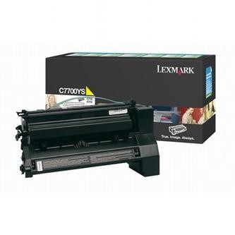 Lexmark C7700YS žltý (yellow) originálny toner.
Originálny toner = záruka priamo od výrobcu tlačiarne
100 % použitie v tlačiarni - bezproblémové fungovanie s vašou tlačiarňou
Použitím originálnej náplne predlžujete životnosť tlačiarne
Osvedčená špičková kvalita - vysoko kvalitná a spoľahlivá tlač originálnou tlačovou kazetou od prvej do poslednej stránky
Trvalé a profesionálne výsledky tlače - dlhodobá udržateľnosť tlače
Kratšia prodleva pri tlači stránok
Garancia Vašej spokojnosti s použitím našej originálnej náplne
Zabezpečujeme bezplatnú recykláciu originálnych náplní
Zlyhanie náplne v menej ako 1% prípadov
Jednoduchá a rýchla výmena náplne

Kód výrobcu: C7700YS