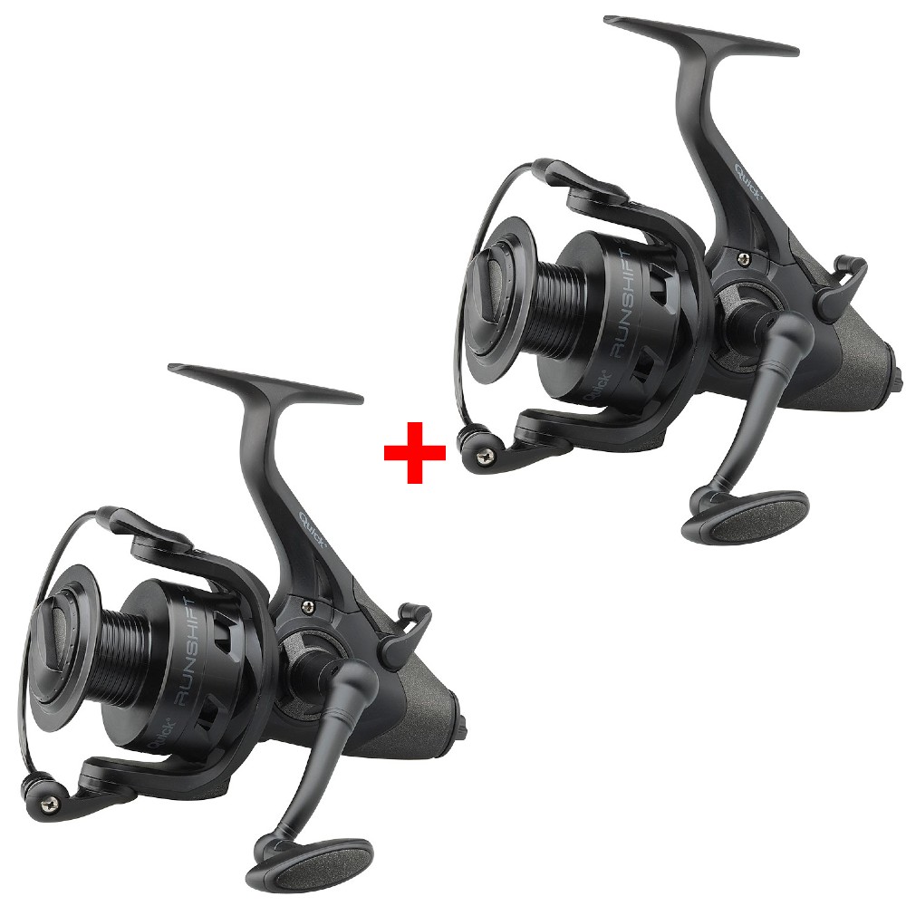 Dam navijak runshift 3 6000 fs 1+1.
 • Voľnobežná brzda • Grafitové telo a rotor • 2+1 guličkové ložiská z karbónovej ocele • Antireverzný systém Infinite • Grafitová cievka High Tech • Náhradná grafitová cievka • Strojovo obrábané prevody • Robustný hliníkový preklápač • Grafitová kľučka s ABS koncovkou