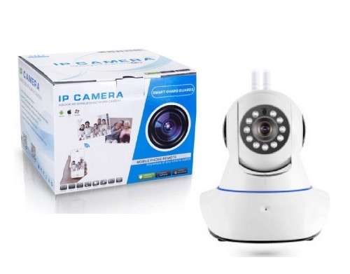 Bezkáblová, bezpečnostná IP alarm kamera pripojiteľná na mobil s nočným videním