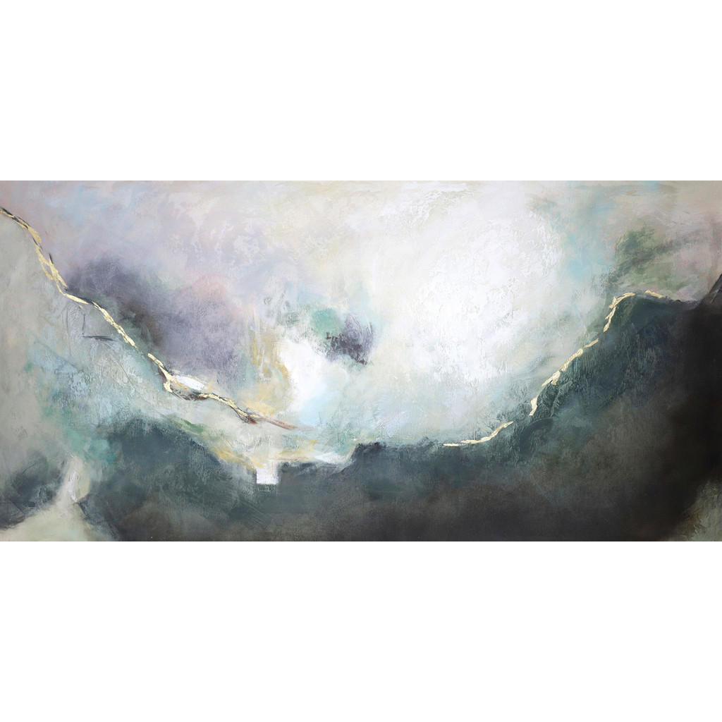 Monee OLEJOMAĽBA, abstraktné, 150/70 cm.