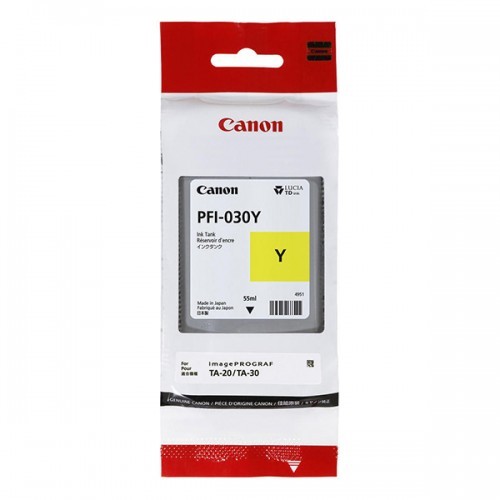 Canon PFI-030Y 3492C001 žltá (yellow) originálna cartridge.
Originálna cartridge = záruka priamo od výrobcu tlačiarne
100 % použitie v tlačiarni - spoľahlivá a bezproblémová tlač
Použitím originálnej náplne predlžujete životnosť tlačiarne
Overená špičková kvalita - jasný a čitateľný text, jemná grafika, kvalitnejšie obrázky
Použitie originálnej kazety ponúka rýchly a vysoký výkon a pritom stabilné výsledky = EFEKTÍVNA TLAČ
Jednoduchá inštalácia a údržba
Zabezpečujeme bezplatnú recykláciu originálnych náplní
Garancia Vašej spokojnosti s použitím našej originálnej náplne

Kód výrobcu: 3492C001