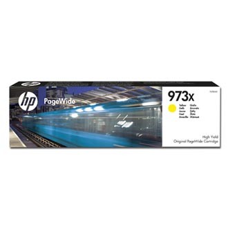 HP  973X F6T83AE žltá (yellow) originálna cartridge.
Originálna cartridge = záruka priamo od výrobcu tlačiarne
100 % použitie v tlačiarni - spoľahlivá a bezproblémová tlač
Použitím originálnej náplne predlžujete životnosť tlačiarne
Overená špičková kvalita - jasný a čitateľný text, jemná grafika, kvalitnejšie obrázky
Použitie originálnej kazety ponúka rýchly a vysoký výkon a pritom stabilné výsledky = EFEKTÍVNA TLAČ
Jednoduchá inštalácia a údržba
Zabezpečujeme bezplatnú recykláciu originálnych náplní
Garancia Vašej spokojnosti s použitím našej originálnej náplne

Kód výrobcu: F6T83AE