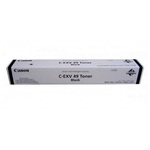 Canon C-EXV49 8524B002 čierný (black) originálny toner.
Originálny toner = záruka priamo od výrobcu tlačiarne
100 % použitie v tlačiarni - bezproblémové fungovanie s vašou tlačiarňou
Použitím originálnej náplne predlžujete životnosť tlačiarne
Overená špičková kvalita - vysoko kvalitná a spoľahlivá tlač originálnou tlačovou kazetou od prvej do poslednej stránky
Trvalé a profesionálne výsledky tlače - dlhodobá udržateľnosť tlače
Kratšia prodleva pri tlači stránok
Garancia Vašej spokojnosti s použitím našej originálnej náplne
Zabezpečujeme bezplatnú recykláciu originálnych náplní
Zlyhanie náplne v menej ako 1% prípadov
Jednoduchá a rýchla výmena náplne

Kód výrobcu: 8524B002