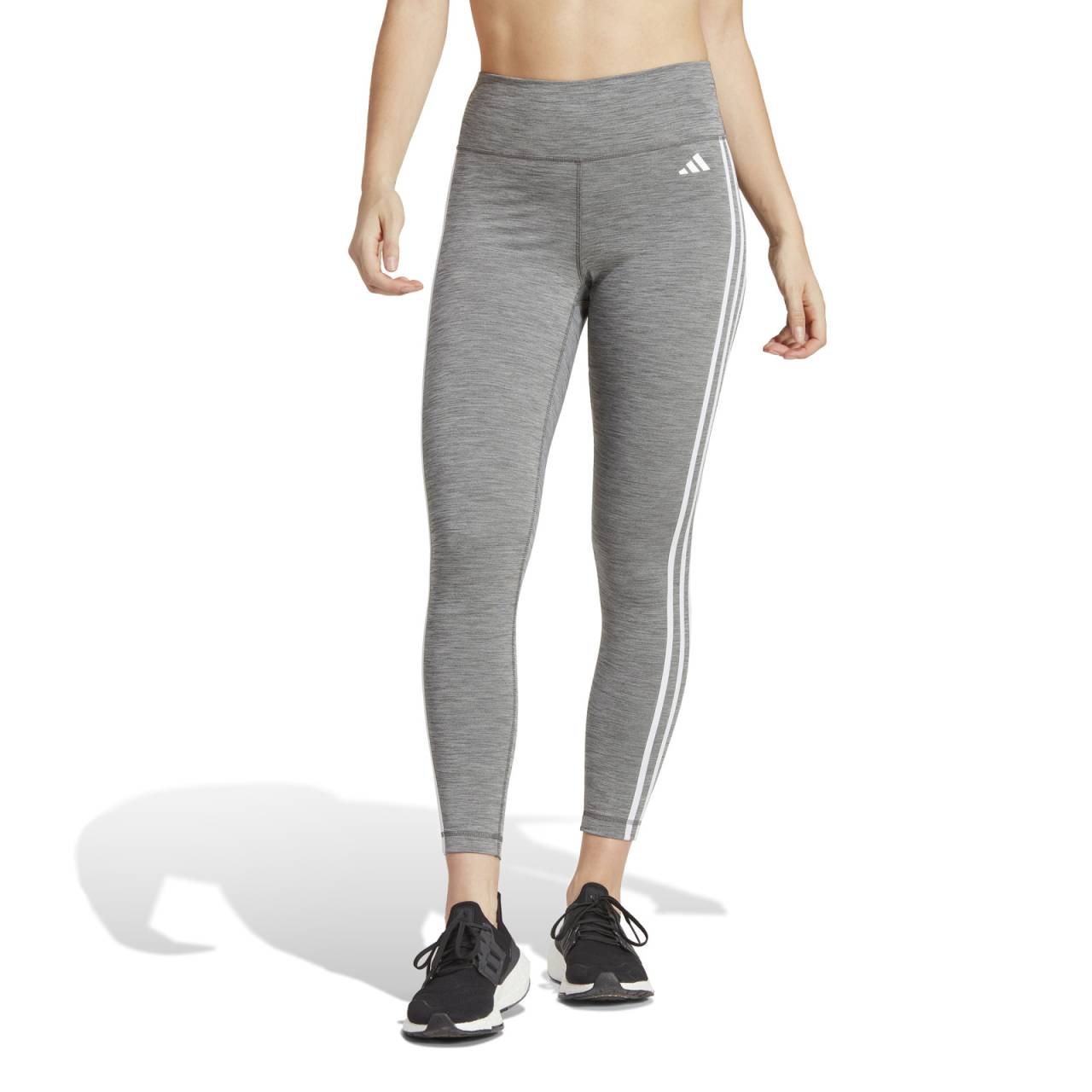 adidas Train Essentials 3-Stripes High-Waisted 7/8 Leggings L.