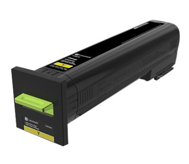 Lexmark 82K2UY0 žltý (yellow) originálny toner.
Originálny toner = záruka priamo od výrobcu tlačiarne
100 % použitie v tlačiarni - bezproblémové fungovanie s vašou tlačiarňou
Použitím originálnej náplne predlžujete životnosť tlačiarne
Osvedčená špičková kvalita - vysoko kvalitná a spoľahlivá tlač originálnou tlačovou kazetou od prvej do poslednej stránky
Trvalé a profesionálne výsledky tlače - dlhodobá udržateľnosť tlače
Kratšia prodleva pri tlači stránok
Garancia Vašej spokojnosti s použitím našej originálnej náplne
Zabezpečujeme bezplatnú recykláciu originálnych náplní
Zlyhanie náplne v menej ako 1% prípadov
Jednoduchá a rýchla výmena náplne

Kód výrobcu: 82K2UY0