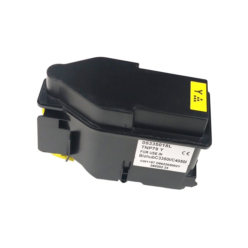 Konica Minolta TNP-79Y, AAJW250 žltý (yellow) kompatibilný toner.
Nižšia cena kompatibilnej náplne pre tlačiarne Konica Minolta v porovnaní s originálnou náplňou, ušetríte až 80% nákladov na tlač.


Tonerová kazeta pre tlačiarne Konica Minolta vytlačí rovnaký počet strán ako originál pri zachovaní rovnakej kvality – ostré rysy, sýte farby.


Záruka Vašej spokojnosti.


Každý toner prechádza pri výrobe prísnou kontrolou kvality a je plne kompatibilný s vašou tlačiarňou.


Overené našimi klientmi z ČR aj z Európskej únie.


Kompatibilné tonery Konica Minolta spĺňajú normu STMC, čo je celosvetovo uznávaná norma testovania kvality tlače a počtu vytlačených strán tonerovej kazety.


Naši dodávatelia sú preverení rokmi skúseností a vyrábajú produkty podľa normy ISO 9001 a ISO 14001.

 Existuje mnoho výrobcov kompatibilných náplní, ale kvalita môže byť odlišná.