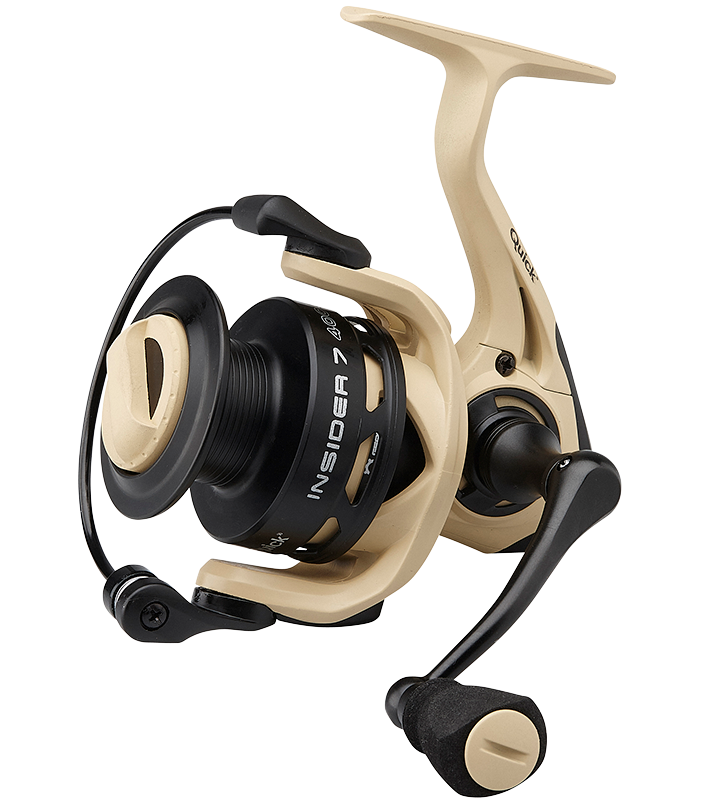 Dam navijak insider 7 6000s fd.
 • Grafitové telo a rotor 
 • 6+1 zapuzdrených guličkových ložísk 
 • Antireverzný systém Infinite 
 • Hliníková cievka Dynamic Design 
 • Grafitová náhradná cievka High Tech 
 • CNC strojovo obrábaná hliníková kľučka s plochou EVA koncovkou 
 • Strojovo obrábané prevody 
 • Robustný hliníkový preklápač