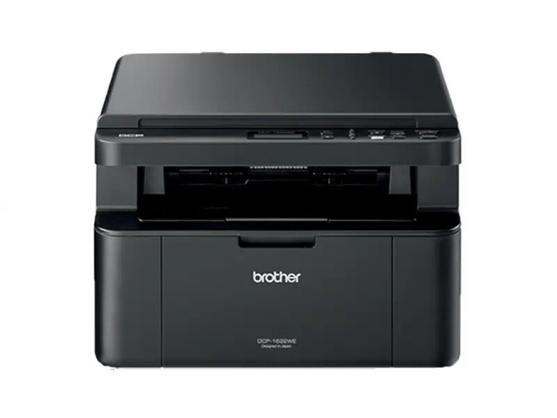 Brother DCP-1622WE DCP1622WEYJ1 laserová multifunkcia.

 Typ tlačiarne: monochromatická
 Funkcie: tlač, kopírovanie, skenovanie
 Displej: LCD
 Veľkosť displeja: 16 znakov x 2 riadky
 Klasifikácia lasera: Class 1 Laser Product (IEC60825 - 1:2007)
 Maximálny formát papiera: A4
 Pamäť: 32 MB
 Technológia: laserováMožnosti pripojenia

 Pripojenie: bezdrôtovo cez Wi-Fi
 Lokálne rozhranie: Vysokorýchlostné USB 2.0
 Rozhranie bezdrôtovej siete Wi-Fi: IEEE 802.11b/g/nMobilná konektivita

 Podporované: iPrint&ScanKopírovanie

 Rozlíšenie: Až do 600 x 600 dpiRozmery a hmotnosť

 Rozmery balenia: 481 (š) x 436 (h) x 406 (v) mm | 9 kg
 Rozmery zariadenia: 385 (š) x 340 (h) x 255 (v) mm | 7,2 kgŽivotné prostredie

 Ekologický štítok Energy Star: áno
 Akustický výkon: 6,6 BA aktívny režim, 4,7 BA pohotovostný režim
 Akustický tlak: 52 dBA aktívny režim, 32 dBA pohotovostný režim
 Obvyklá spotreba elektriny: 0,7 kWh / týždeňV balení

 Obsah: Napájací kábel, príručka pre bezpečnosť produktu, softvér, spotrebný materiál, používateľská príručka, záručná karta, sprievodca rýchlym nastavenímTypy médií

 Typy a veľkosti: Obyčajný & recyklovaný papier, A4, Letter, Legal, Folio, A5, A5 (dlhá hrana), B5, Executive
 Hmotnosti: medzi 65 - 105 g/m2Sieť

 Bezdrôtová sieť Wi-Fi: IEEE 802.11b/g/n (Infrastructure Mode/Ad-hoc Mode)
 Zabezpečenie bezdrôtovej siete: WEP 64/128, WPA-PSK (TKIP/AES), WPA2-PSK (AES), SMTP-AUTH
 Podpora bezdrôtového nastavenia: ánoOperačné systémy a programy

 Podporované OS: Windows® 8 (32 & 64 bit verzie), Windows® 7 (32 & 64 bit verzie), Windows Vista® (32 & 64 bit verzie), Windows® XP Professional (32 & 64 bit verzie), Windows® XP Home verzia, Windows® Server 2012R2, Windows® Server 2012, Windows® Server 2008R2, Windows® Server 2008 (32 & 64 bit verzie), Windows® Server 2003 (32 & 64 bit verzie).

 Vstup papiera: Zásobník na 150 listov papiera
 Výstup papiera: 50 listov lícom nadolTlač

 Rýchlosť tlače na A4: 20
 Rozlíšenie: Až do HQ1200 (2400 x 600 dpi)
 Emulácia: GDI
 Doba vytlačenia prvej strany: < než 10 sekúnd
 Odporúčaný mesačný objem: 250 až 1 800 stránSkenovanie

 Rozlíšenie: Až do 600 x 1,200 dpi (zo skla), až do 19 200 x 19 200 dpi (interpolované)
 Typ skenera: CISĎalšie funkcie

 Podporované: iPrint&ScanSpotrebný materiál a príslušenstvo

 Spotrebný materiál: Štartovací toner - 1 500 strán*, Štandardný toner (TN-1090) 1 500 strán* Valec (DR-1090) - 10 000 A4 strán *Približne.

 Záruka: 3 roky po bezplatnej registrácii.
 
!