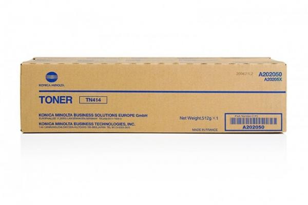 Konica Minolta TN-414 čierný (black) originálny toner.
Originálny toner = záruka priamo od výrobcu tlačiarne
100 % použitie v tlačiarni - bezproblémové fungovanie s vašou tlačiarňou
Použitím originálnej náplne predlžujete životnosť tlačiarne
Osvedčená špičková kvalita - vysoko kvalitná a spoľahlivá tlač originálnou tlačovou kazetou od prvej do poslednej stránky
Trvalé a profesionálne výsledky tlače - dlhodobá udržateľnosť tlače
Kratšia prodleva pri tlači stránok
Garancia Vašej spokojnosti s použitím našej originálnej náplne
Zabezpečujeme bezplatnú recykláciu originálnych náplní
Zlyhanie náplne v menej ako 1% prípadov
Jednoduchá a rýchla výmena náplne

Kód výrobcu: A202050