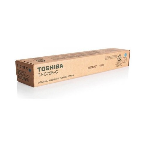 Toshiba T-FC75E-C 6AK00000251 azúrový (cyan) originálny toner.
Originálny toner = záruka priamo od výrobcu tlačiarne
100 % použitie v tlačiarni - bezproblémové fungovanie s vašou tlačiarňou
Použitím originálnej náplne predlžujete životnosť tlačiarne
Osvedčená špičková kvalita - vysoko kvalitná a spoľahlivá tlač originálnou tlačovou kazetou od prvej do poslednej stránky
Trvalé a profesionálne výsledky tlače - dlhodobá udržateľnosť tlače
Kratšia prodleva pri tlači stránok
Garancia Vašej spokojnosti s použitím našej originálnej náplne
Zabezpečujeme bezplatnú recykláciu originálnych náplní
Zlyhanie náplne v menej ako 1% prípadov
Jednoduchá a rýchla výmena náplne

Kód výrobcu: 6AK00000251