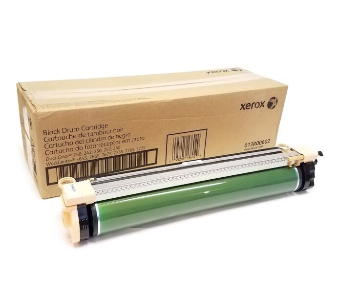 Xerox 013R00602 čierna (black) originálna valcová jednotka.
Originálna valcová jednotka = záruka priamo od výrobcu tlačiarne
100 % použitie v tlačiarni - bezproblémové fungovanie s vašou tlačiarňou
Použitím originálneho valca predlžujete životnosť tlačiarne
Osvedčená špičková kvalita - originálna tlačová (valcová) kazeta poskytuje mimoriadne výsledky
Trvalé a profesionálne výsledky tlače - dlhodobá udržateľnosť tlače
Produktivita tlače - rovnaká tlač po celú životnosť valca
Maximálna jednoduchá obsluha sa rovná efektívna tlač
Garancia Vašej spokojnosti s použitím našej originálnej valcovej jednotky
Zabezpečujeme bezplatnú recykláciu originálnych náplní

Kód výrobcu: 013R00602