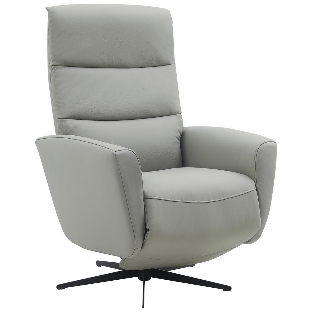 Livetastic RELAXAČNÉ KRESLO, textil, koža, sivá.