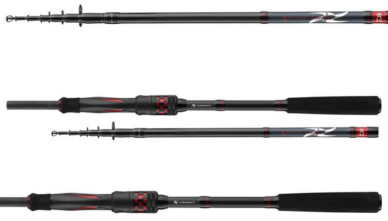 Daiwa prút ninja x compact spin 2,45 m 15-50 g.