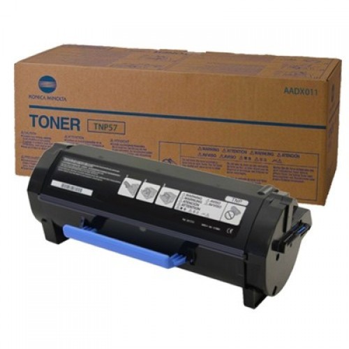 Konica Minolta TNP-57 AADX011 čierny (black) originálny toner.
Originálny toner = záruka priamo od výrobcu tlačiarne
100 % použitie v tlačiarni - bezproblémové fungovanie s vašou tlačiarňou
Použitím originálnej náplne predlžujete životnosť tlačiarne
Osvedčená špičková kvalita - vysoko kvalitná a spoľahlivá tlač originálnou tlačovou kazetou od prvej do poslednej stránky
Trvalé a profesionálne výsledky tlače - dlhodobá udržateľnosť tlače
Kratšia prodleva pri tlači stránok
Garancia Vašej spokojnosti s použitím našej originálnej náplne
Zabezpečujeme bezplatnú recykláciu originálnych náplní
Zlyhanie náplne v menej ako 1% prípadov
Jednoduchá a rýchla výmena náplne

Kód výrobcu: AADX011