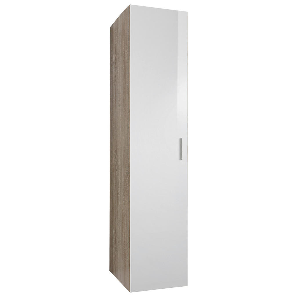 Xora PREDSIEŇOVÁ SKRIŇA, biela, farba duba, 50/185/40 cm.