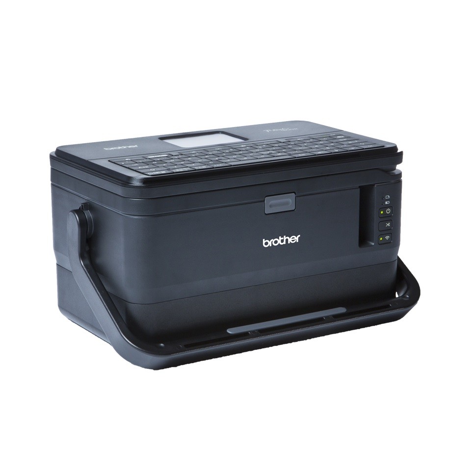 Brother PT-D800W PTD800WYJ1 tlačiareň samolepiacich štítkov.
Tlač odolných štítkov až do šírky 36 mm
Rozlíšenie 360 dpi
Rýchlosť tlače až 60 mm/sec.
Jednoducho ovládateľná a odnímateľná klávesnica - počítačového typu
Pamäť na 99 štítkov + opakovaná tlač až 99 kópií
Funkcia tabulátorov, elektrikárske symboly, tlač čiarových kódov
Funkcia Multi-Block - pre tlač zložitejších štítkov
Pripojenie k PC pomocou USB portu a WiFi
Import a tlač dát z databáz (Excel, txt, Acess atď.)
Profesionálny softvér PT-Editor - v cene prístroja
Integrované hodiny - umožňujú vložiť do štítku dátum a čas
Brother PT-D800W - komunikácia v slovenskom jazyku
Automatický odstrih pásky s funkciou nástrihu
Napájanie adaptérom (súčasť balenia) alebo nabíjacím batériovým blokom (nie je súčasťou balenia)

Balenie obsahuje: Štítkovač Brother PT-D800W, napájací adaptér, USB kábel, páska TZe-261 o šírke 36 mm, príručka používateľa.
Chcete ZDARMA predĺžiť záruku na 3 roky?