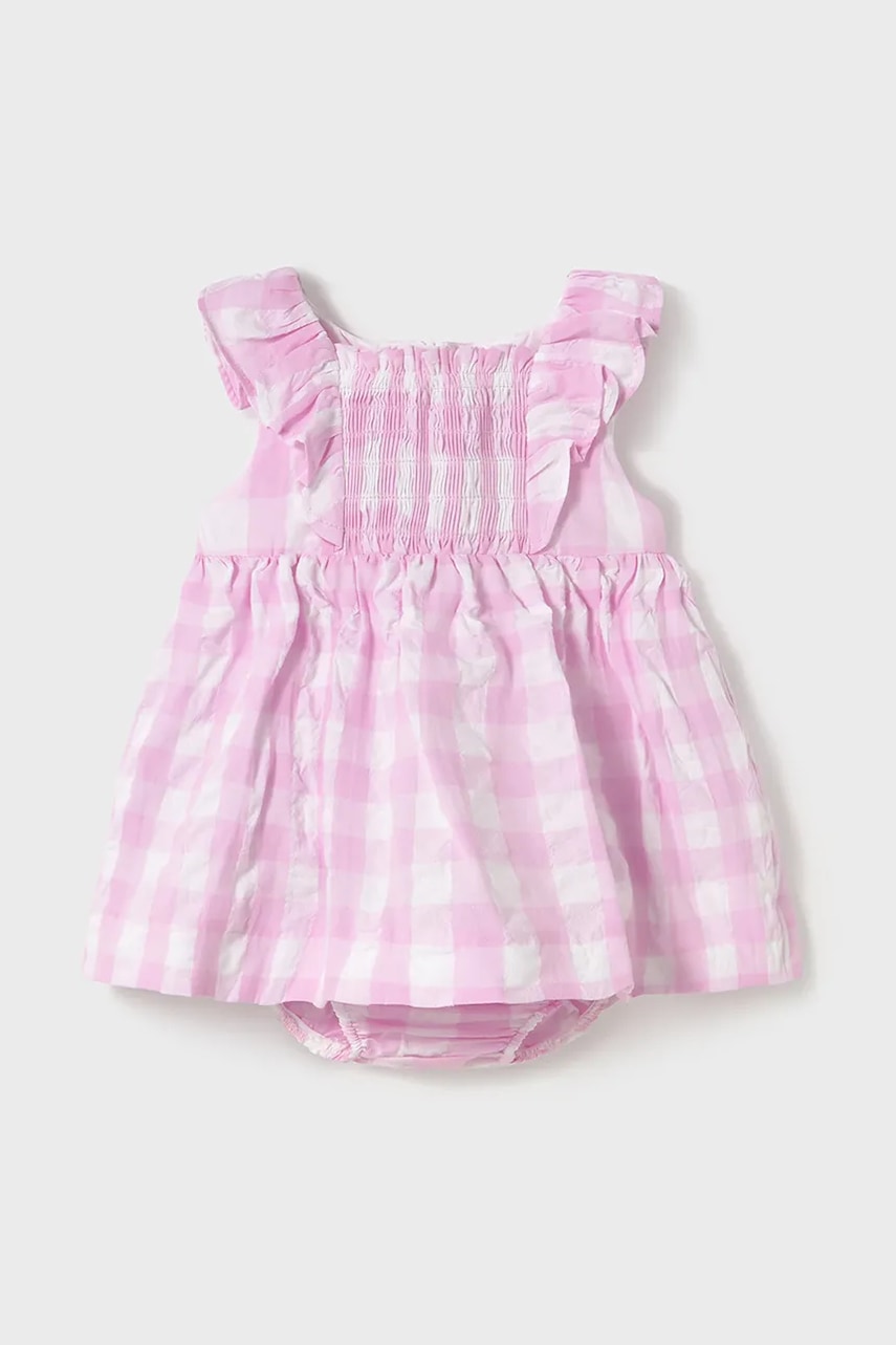 Dievčenské bavlnené šaty Mayoral.