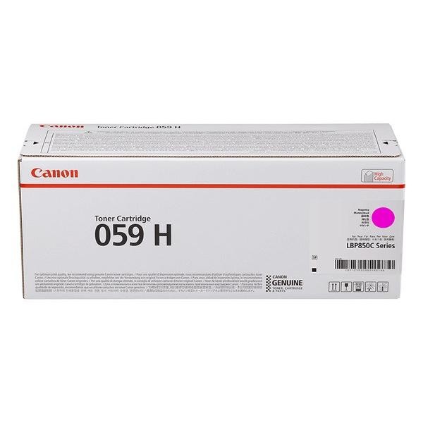 Canon 059HM 3625C001 purpurový (magenta) originálny toner.
Originálny toner = záruka priamo od výrobcu tlačiarne
100 % použitie v tlačiarni - bezproblémové fungovanie s vašou tlačiarňou
Použitím originálnej náplne predlžujete životnosť tlačiarne
Osvedčená špičková kvalita - vysoko kvalitná a spoľahlivá tlač originálnou tlačovou kazetou od prvej do poslednej stránky
Trvalé a profesionálne výsledky tlače - dlhodobá udržateľnosť tlače
Kratšia prodleva pri tlači stránok
Garancia Vašej spokojnosti s použitím našej originálnej náplne
Zabezpečujeme bezplatnú recykláciu originálnych náplní
Zlyhanie náplne v menej ako 1% prípadov
Jednoduchá a rýchla výmena náplne

Kód výrobcu: 3625C001
