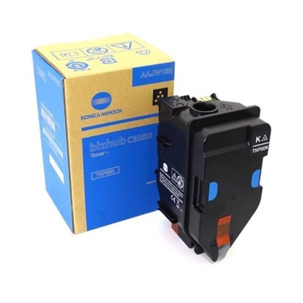 Konica Minolta TNP-80C AAJW452 azúrový (cyan) originálny toner.
Originálny toner = záruka priamo od výrobcu tlačiarne
100 % použitie v tlačiarni - bezproblémové fungovanie s vašou tlačiarňou
Použitím originálnej náplne predlžujete životnosť tlačiarne
Osvedčená špičková kvalita - vysoko kvalitná a spoľahlivá tlač originálnou tlačovou kazetou od prvej do poslednej stránky
Trvalé a profesionálne výsledky tlače - dlhodobá udržateľnosť tlače
Kratšia prodleva pri tlači stránok
Garancia Vašej spokojnosti s použitím našej originálnej náplne
Zabezpečujeme bezplatnú recykláciu originálnych náplní
Zlyhanie náplne v menej ako 1% prípadov
Jednoduchá a rýchla výmena náplne

Kód výrobcu: AAJW452