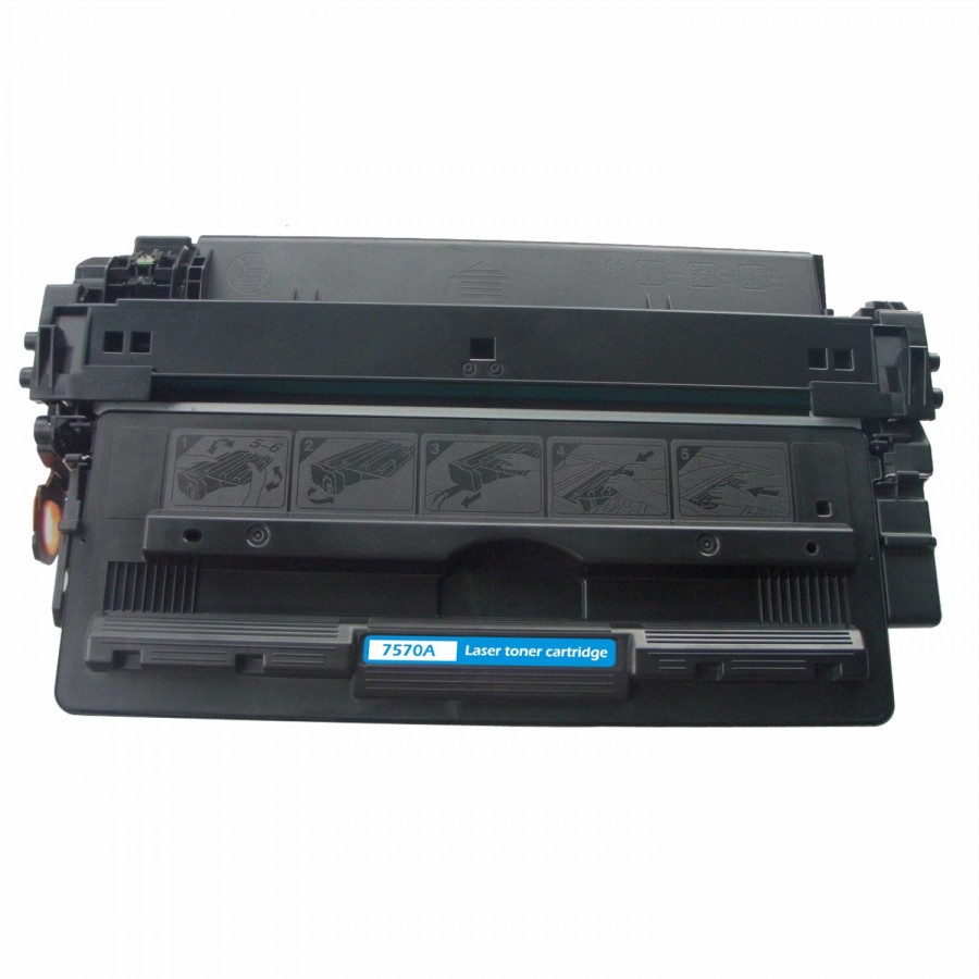 Kompatibilný toner s HP 70A Q7570A čierný (black).
Nižšia cena kompatibilnej náplne pre tlačiarne HP v porovnaní s originálnou náplňou, ušetríte až 80% nákladov na tlač.


Tonerová kazeta pre tlačiarne HP vytlačí rovnaký počet strán ako originál pri zachovaní rovnakej kvality – ostré rysy, sýte farby.


Záruka Vašej spokojnosti.


Každý toner prechádza pri výrobe prísnou kontrolou kvality a je plne kompatibilný s vašou tlačiarňou.


Overené našimi klientmi z ČR aj z Európskej únie.


Kompatibilné tonery HP spĺňajú normu STMC, čo je celosvetovo uznávaná norma testovania kvality tlače a počtu vytlačených strán tonerovej kazety.


Naši dodávatelia sú preverení rokmi skúseností a vyrábajú produkty podľa normy ISO 9001 a ISO 14001.

 Existuje mnoho výrobcov kompatibilných náplní, ale kvalita môže byť odlišná.