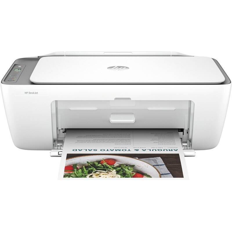 HP DeskJet 2820e 588K9B#686 atramentová multifunkcia.

Formát tlačiarne: A4; B5; A6; DL obálka
Rozlíšenie [DPI]: Rozlíšenie až 1200 x 1200 dpi
Rýchlosť čiernej tlače [str/min]: Až 7,5 str./min
Rýchlosť farebnej tlače [str/min]: Až 5,5 str./min
Max.
Pamäť [MB]: 64 MB DDR1

Obojstranná tlač:  Manuálna (poskytovaná podpora ovládača)
Automatický podávač pre skenovanie:  Nie

Kapacita zásobníka [str]: 

*Vstupná kapacita: Až 60 listov
*Štandardná vstupná kapacita (karty): Až 20 kariet
*Štandardná vstupná kapacita (obálky): Až do 5
*Výstupná kapacita: Až 25 listov

Rozhranie:  1 x Hi-Speed USB 2.0 (zariadenie); 1 Wi-Fi 802.11b/g/n

Tlačové jazyky: HP PCL 3 GUI; HP PCLm (HP Apps/UPD); URF (AirPrint)

Skenér:  Twain verzia: Verzia 2.4
Fax: Nie

Spotreba [W]:  2,8 W (pripravené), 1,4 W (režim spánku), 0,3 W (automatické vypnutie), 0,3 W (vypnuté)
Hlučnosť [dB]:  54 dB(A)
Rozmery [Š x H x V mm]:  425 x 546 x 250 mm (výstupný nástavec úplne vysunutý)
Hmotnosť [kg]: 3,42 kg

Podporované operačné systémy:  Windows 11; Windows 10; macOS 10.14 Mojave; macOS 10.15 Catalina; macOS 11 Big Sur; macOS 12 Monterey; macOS 13 Ventura; Chrome OS

Obsah balenia: HP DeskJet 2820e All-in-One Printer; HP 305 Setup Black Cartridge; HP 305 Setup Tri-Color Cartridge; Regulatory flyer; Setup guide; Reference guide; Power cord For ink volume and page yield information

Záruka: 24 mesiacovTlačiareň s dynamickým zabezpečením
Niektoré tlačiarne HP sú určené na prevádzku iba s kazetami, ktoré majú nový alebo znovu použitý čip HP alebo elektronické obvody.