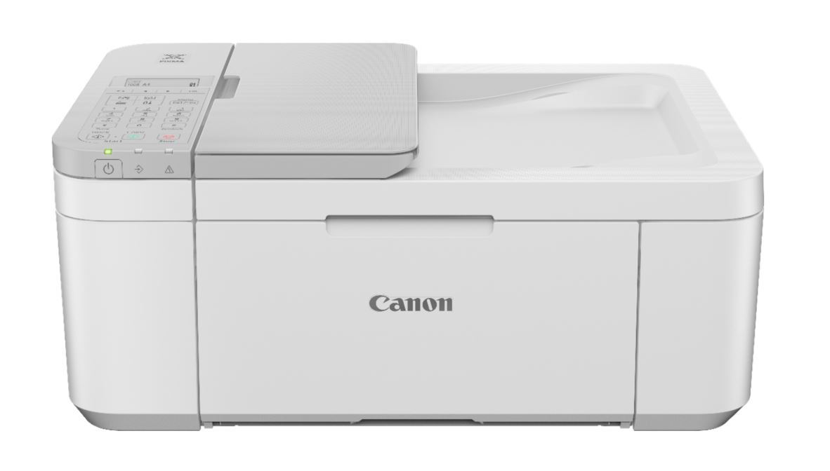 Canon PIXMA TR4756i 5074C046 atramentová multifunkcia.

Táto multifunkčná tlačiareň je kompatibilná so službou PIXMA Print Plan (flexibilné mesačné predplatné atramentov založené na vytlačených stránkach) a dokáže kopírovať, skenovať a faxovať viacsúborové dokumenty.

*Wi-Fi, tlač, kopírovanie, skenovanie, faxovanie a pripojenie ku cloudu
* Plne bodový displej LCD (čiernobiely)

Formát tlačiarne: A4
Rozlíšenie [DPI]: Až 4 800 × 1 200 dpi
Rýchlosť čiernej tlače [str/min]: Pribl.
Rýchlosť farebnej tlače [str/min]: Pribl.

Tlač prvej strany [sec]: 

*Čiernobielo: 11 s (pripravené/jednostranne)
*Farebne: 19 s (pripravené/jednostranne)

Max.

Obojstranná tlač:  Automatická obojstranná tlač (A4, Letter – bežný papier)

Rozhranie: 

*USB Hi-Speed (port B)
*Wi-Fi: IEEE802.11 b/g/n/
*Zabezpečenie siete Wi-Fi: WPA-PSK, WPA2-PSK, WEP, heslo pre správu
*Frekvenčné pásmo bezdrôtovej siete LAN: 2,4 GHz

Technológia tlače: 2 kazety FINE (BK, CL)

Skenér: 

Typ skenera: Plochý farebný skener CIS (automatický podávač ADF / doska)
Rozlíšenie skenera (optické): 600 × 1 200 dpi

Rýchlosť skenovania riadkov:
Farebne: 3,5 ms/riadok (300 dpi)
Stupne šedej: 1,5 ms/riadok (300 dpi)

Hĺbka skenovania (vstup/výstup):
Farba: 16-bitový/8-bitový pre každú zložku RGB
Stupne šedej: 16 bitov / 8 bitov

Maximálna veľkosť dokumentu
Sklo: A4 / Letter (216 × 297 mm)
Automatický podávač dokumentov: A4 / Letter / Legal (216 × 356 mm)

Fax:  Super G3 / farebný

Spotreba [W]: Kopírovanie: približ.
Spotreba StandBy [W]: 0,3 W
Hlučnosť [dB]: pribl.
Rozmery: Pribl.
Hmotnosť [kg]:  5,8 kg

Podporované operačné systémy: 
Windows 11, Windows 10, Windows 8.1, Windows 7 SP1
Funkčnosť možno zaručiť iba na počítači s predinštalovaným operačným systémom Windows 7 alebo novším.


Záruka:  24 mesiacov
!