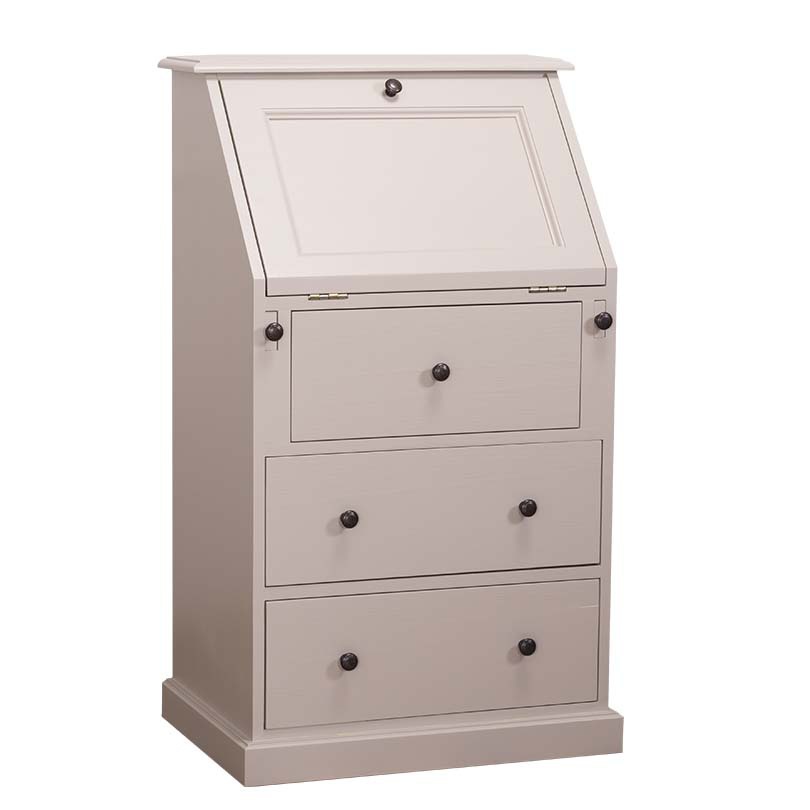 Písací sekretár z masívu nobel 120 - béžová.

 

Sekretár z poctivého borovicového dreva sa hodí predovšetkým do obývačky či kancelárie.

 

Masívny sekretár obsahuje úložný priestor v 5 zásuvkách a jednej priehradke.

Výrobok je dodávaný v zmontovanom stave a veľmi pevná konštrukcia umožňuje použitie po naozaj dlhú dobu.

 

Rozmery sekretára Nobel 120 sú 106x109x49cm (š, v, h).

 

Na prehliadnutie ďalších masívnych kúskov nábytku od tohto výrobcu kliknite TU.

 

Farba na fotografii sa môže ľahko líšiť oproti reálnemu výrobku. Príčinnou môže byť zobrazovanie farieb monitora či rôzne nasvietenie výrobkov pri fotení.

 


Z dôvodov výroby masivného nábytku na zákazku, sme nútení požadovať od zákazníka zálohu v minimálnej výške 30% z ceny nábytku.