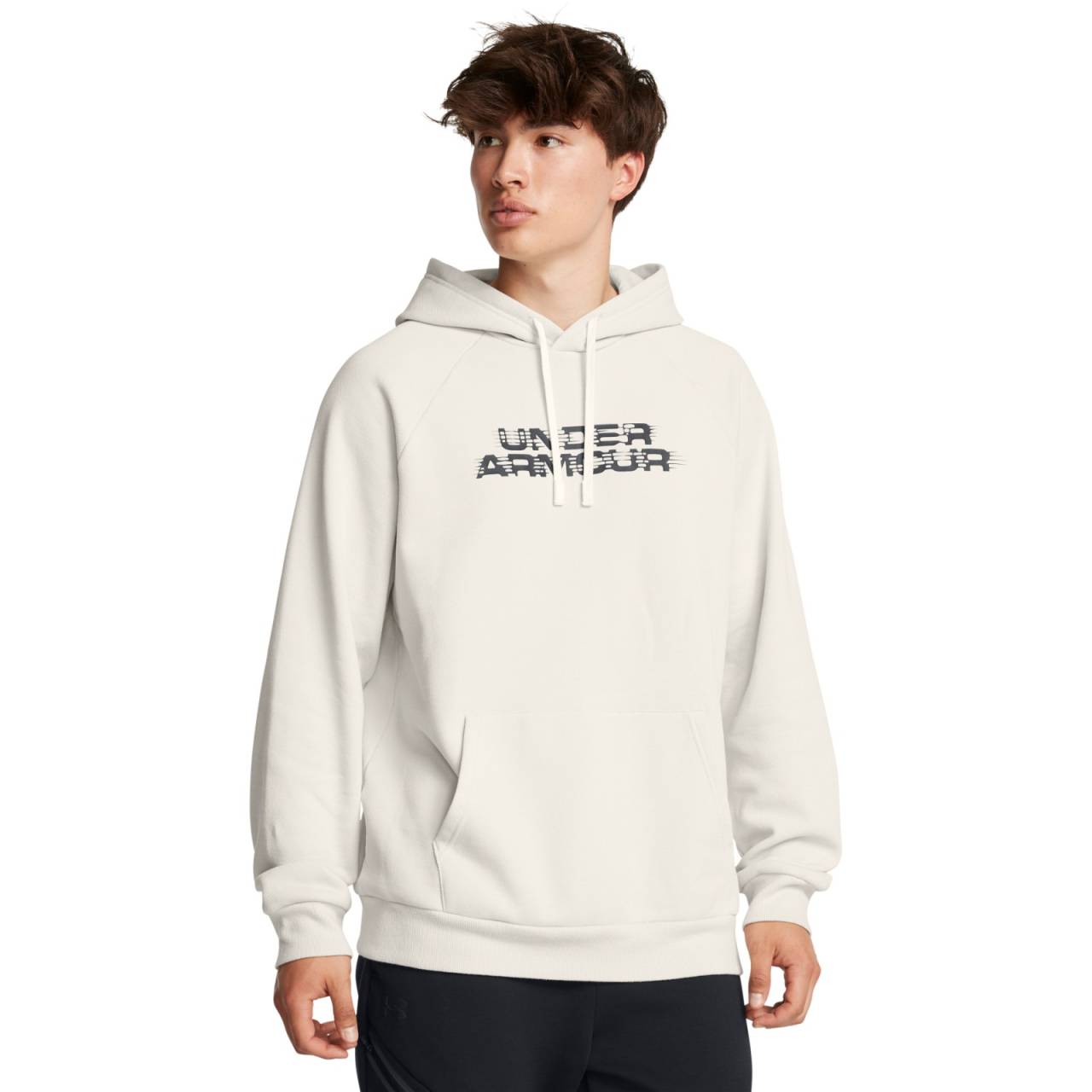 Under Armour Rival Fleece Textured Glitch Hoodie M.