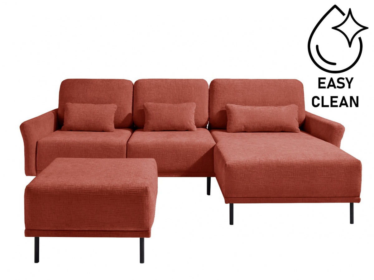 Rohová polohovacia sedacia súprava s taburetom adapto - pravá - výber.

 

Kostra pohovky je vyrobená z masívneho dreva a pohodlnosť zaisťuje vysoko kvalitná HR pena.

Výška sedu je 46cm, hĺbka sedu 65-90cm a výška opierky 50-65cm.

Sedacia súprava je umiestnená na kovových nožičkách, takže upratovanie pod ňou rozhodne nie je problém.

Súčasťou sedacej súpravy sú aj tri oporné bedrové vankúšiky, plnené silikónovými guličkami.

 

Poťah si môžete vybrať hneď v niekoľkých farebných variantoch.

Sedačka je potiahnutá rovnakou látkou aj zo zadnej strany tak je možné ju bez problémov umiestniť do priestoru.

 

Rozmery rohovej polohovacej sedacej súpravy s taburetom Adapto sú 267x90-100x173-192cm (š, v, h).

 

Pozn.


Z důvodu výroby na zakázku jsme nuceni požadovat od zákazníka zálohu ve výši 10% z konečné ceny výrobku.