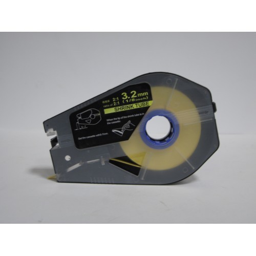 Zmršťovacia bužírka pre Canon / Partex 3476A088, 3:1, 6mm x 5m, žltá.