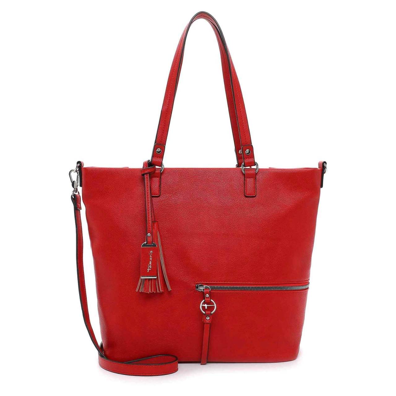 Dámska kabelka Tamaris Glafira - červená.