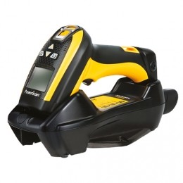 Datalogic PM9100-D433RBK10 PM9100, 1D, multi-IF, disp., kit (USB), RB, black, yellow.