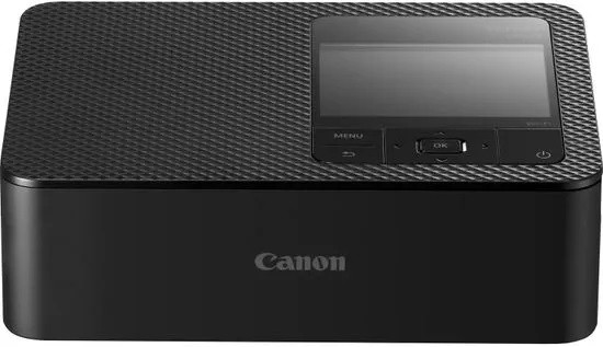 Canon SELPHY CP-1500 5539C002 fototlačiareň - čierna.
Tlačte krásne a odolné fotografie, ktoré vydržia až 100 rokov1 s touto jednoduchou, rýchlou a kompaktnou bezdrôtovou tlačiarňou.
Nádherné, počas okamihu vytlačené fotografie, ktoré vám vydržia celý život
Vytvárajte s touto kompaktnou fototlačiarňou nádherné fotografie plné farieb, ktoré vydržia až 100 rokov.
Nádherné fotografie počas pár okamihov
Vytvárajte fotografie so 16,7 milióna farieb oslnivej kvality ako z fotolaboratória.
Fotografie, ktoré vydržia
Ak sú fotografie uložené v albume, špeciálna vrstva ich ochráni po dobu až 100 rokov1.
Veľkosti stvorené pre vás
Tlačte nádherné živé snímky v rôznych veľkostiach od pohľadníc (100 × 148 mm) po miniatúrne nálepky (22 × 17,3 mm).
Jednoduché bezdrôtové ovládanie
Tlačte jednoducho a bezdrôtovo z inteligentného zariadenia pomocou aplikácie SELPHY Photo Layout.
Šetrí priestor s eleganciou
Toto je tlačiareň, s ktorou je život a ovládanie radosť, a to vďaka kompaktnej veľkosti, veľkému displeju LCD, bezdrôtovému pripojeniu a výberu z troch elegantných farebných prevedení.
Pripojte sa po svojom
Pripojte sa bezdrôtovo k inteligentným zariadeniam pomocou aplikácie SELPHY Photo Layout alebo pomocou počítača a fotoaparátu2 alebo pomocou jednotiek USB-C a USB Flash.
Špecifikácia
Tlač cez Wi-Fi
Tlač priamo z inteligentných zariadení a počítačov,
Sublimačná tlač
Sublimačný tlačový systém s tepelným prenosom na báze farbiva zabezpečí kvalitnú tlač,
Tlač za 41 sekúnd
Vysokokvalitná tlač pohľadníc počas niekoľkých okamihov
Výťažky až na 100 rokov 1
Odolné fotografie s dlhou životnosťou,
16,7 milióna farieb
Fotografie, ktoré tlačí sám život, s realistickými tónmi pleti,
8,9cm (3,5”) displej LCD
Veľká obrazovka s vysokými detailmi,
USB-C
jednoduché pripojenie fotoaparátov, počítačov a jednotiek USB Flash,
Slot pre pamäťové karty
Čítačka kariet SD, SDHC, SDXC.
Obsah balenia
SELPHY CP1500
Zásobník papiera PCP-CP400 (veľkosť pohľadnice)
Kompaktný napájací adaptér K489
Napájací kábel
Voliteľné príslušenstvo:
Kompaktný napájací adaptér CA-CP200B
Batériový zdroj NB-CP2LI
Pamäťové karty SD/SDHC, Micro SD/Micro SDHC (s adaptérom), Mini SD/Mini SDHC (s adaptérom)
Kazeta PCP-CP400
Kazeta PCC-CP400
Pozn.:

Ak sú uložené v albume.
Fotoaparáty kompatibilné s technológiou PictBridge