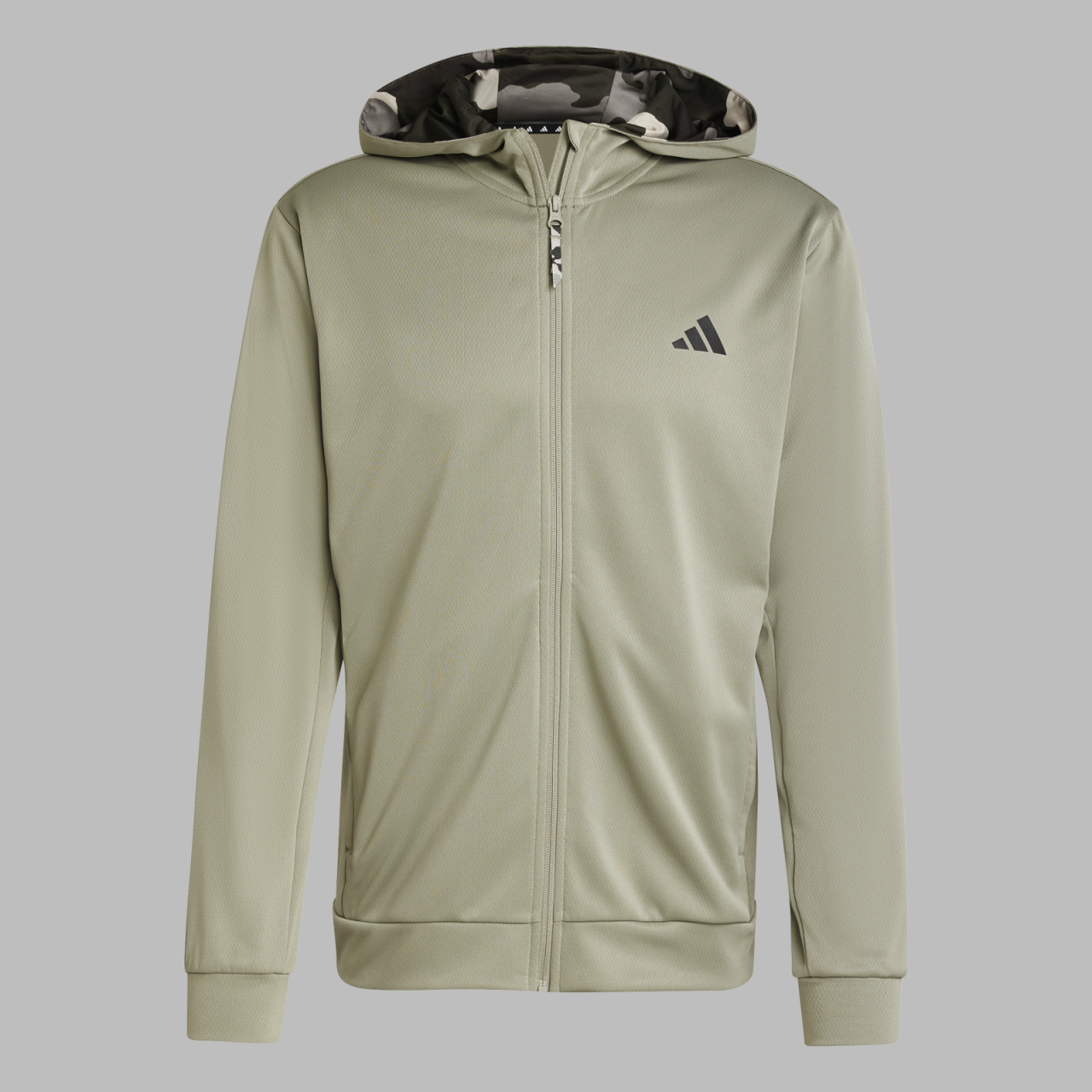 adidas Train Essentials Camo Full-Zip Hoodie 3XL.