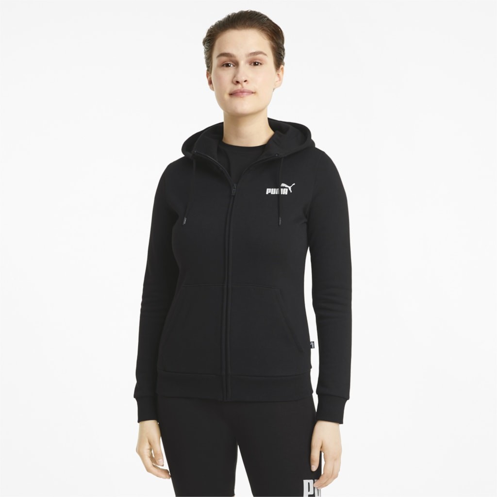 Puma ESS Small Logo Full-Zip Hoodie FL XS.