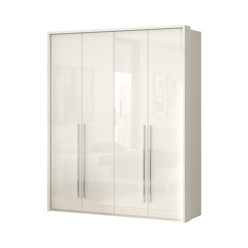 Štvordverová skriňa tiana-béžová - p44/pn základná.

 

Všetky viditeľné strany skrine sú potiahnuté vysoko lesklým UV lakom, ktorý je štyrikrát odolnejší voči fyzickému poškodeniu v porovnaní so štandardným lakom, v tomto prípade odtieňom v teplej béžovej farbe.

 

Varianty štvordverových skríň bez zásuviek:


	P4/PN - Skriňa v základnom prevedení - 182x224x56cm (š, v, h), hmotnosť 159,65 kg
	P4A/PN - Skriňa obohatená o ozdobný rám – 187x226x60cm (š, v, h), hmotnosť 179,15kg
	P4B/PN - Skriňa obohatená o ozdobný rám s osvetlením - 187x226x60cm (š, v, h), hmotnosť 179,5kg


Skriňa sa skladá z dvoch rovnakých dvojdverových častí, v každej z nich sú k dispozícii tri police a jedna šatníková tyč.

 

Varianty štvordverových skríň so zásuvkovou časťou uprostred:


	P42/PN - Skriňa v základnom prevedení - 182x224x56cm (š, v, h), hmotnosť 182,54kg.
	P42A/PN - Skriňa obohatená o ozdobný rám - 187x226x60cm (š, v, h), hmotnosť 155,79kg.
	P42B/PN - Skriňa obohatená o ozdobný rám s osvetlením - 187x226x60cm (š, v, h), hmotnosť 156,44kg.


Dvojdverové časti skrine obsahujú okrem dvoch zásuviek aj jednu širokú policu a jednu širokú šatníkovú tyč.

 

Varianty štvordverových skríň so zásuvkovou časťou na kraji:


	P42-2/PN Skriňa v základnom prevedení - 182x224x56cm (š, v, h), hmotnosť 166,36kg.
	P42A-2/PN Skriňa obohatená o ozdobný rám – 187x226x60cm (š, v, h), hmotnosť 185,86kg.
	P42B-2/PN Skriňa obohatená o ozdobný rám s osvetlením – 187x226x60cm (š, v, h), hmotnosť 186,21kg.


Dvojdverová časť skrine so zásuvkami obsahuje aj jednu širokú policu a jednu širokú šatníkovú tyč.

 

Varianty štvordverových skríň s dvoma zásuvkovými časťami:


	P44/PN - Skriňa v základnom prevedení - 182x224x56cm (š, v, h), hmotnosť 173,07kg.
	P44A/PN - Skriňa obohatená o ozdobný rám - 187x226x60cm (š, v, h), hmotnosť 192,57kg.
	P44B/PN - Skriňa obohatená o ozdobný rám s osvetlením - 187x226x60cm (š, v, h), hmotnosť 192,92kg.


Každá z dvojdverovej časti skrine so zásuvkami obsahuje okrem týchto dvoch zásuviek aj jednu širokú policu a jednu širokú šatníkovú tyč.

 

Pomocou doplnkového vybavenia, ktoré nájdete v súvisiacom tovare nižšie, si môžete každú zo skríň ešte viac prispôsobiť svojim potrebám.

Všetky produkty z kolekcie Tiana nájdete nižšie v súvisiacom tovare.