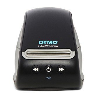 Dymo LabelWriter 550 2112722 tlačiareň štítkov.
 
Vlastnosti tlačiarne štítkov LabelWriter 550:


Automatické rozpoznávanie veľkosti, typu a počtu zostávajúcich štítkov na role v tlačiarni
tlačí na štítky až do šírky 58 mm
Integrovaný adresár pre jednoduchý výber adries a rýchlu tlač viacerých adresných štítkov 
Kvalitné tlačové rozlíšenie 300 x 300 dpi
Prepojiteľné s PC/MAC cez USB rozhranie
Tlač až 62 štítkov za minútu
Automatické prepínanie do úsporného režimu
60+ rôznych prednastavených štýlov

 Balenie obsahuje: tlačiareň LabelWriter 550, štartovaciu rolku adresných štítkov, adaptér, napájací kábel, USB kábel, návod na obsluhu

UPOZORNENIE : Nie je možné používať kompatibilné štítky (štítky iných výrobcov) v novej rade tlačiarní LabelWriter 550 a 5XL!
U tlačiarní je možné používať iba originálne LW štítky, pretože všetky súčasné LW štítky Dymo majú integrovaný RFID (Radio Frequency Identification) čip.

 