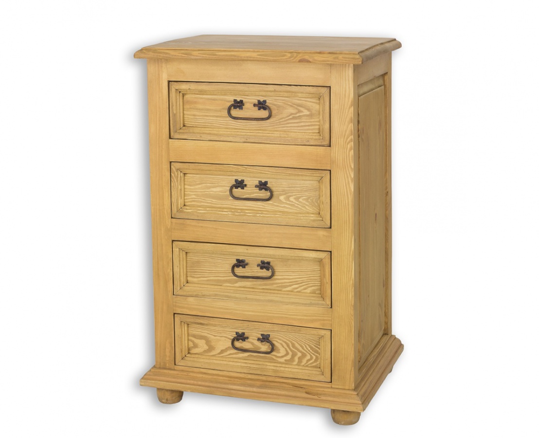 Sedliacka komoda z masívu com 10 - k15 hnedá borovica.

 

Sedliacky nábytok z masívu ponúkame v niekoľkých odtieňoch morenia, od svetlo bielej až po temne čiernu.

 

Aj tento sedliacky nábytok je ručne vyrábaný a pri jeho výrobe je kladený veľký dôraz na detaily spracovania.

 

Z dôvodu výroby sedliackeho nábytku na zákazku, sme nútení požadovať od zákazníka zálohu v minimálnej výške 500 - 1000 Kč podľa hodnoty nábytku.