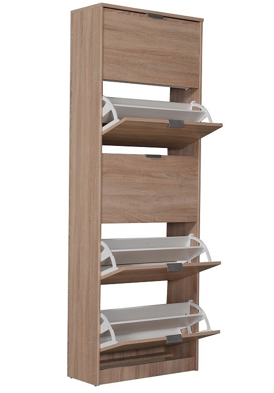 Výklopný botník 5-dvierkový vincent - dub sonoma.

 

Dizajn botníku je v modernom dekore dub sonoma a je vybavený plastovými úchytkami.

 

Všetky botníky patriaci do kolekcie Vincent nájdete nižšie v súvisiacich produktoch.