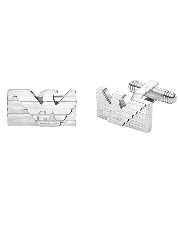 Emporio Armani Elegantné oceľové manžetové gombíky EGS3077040.