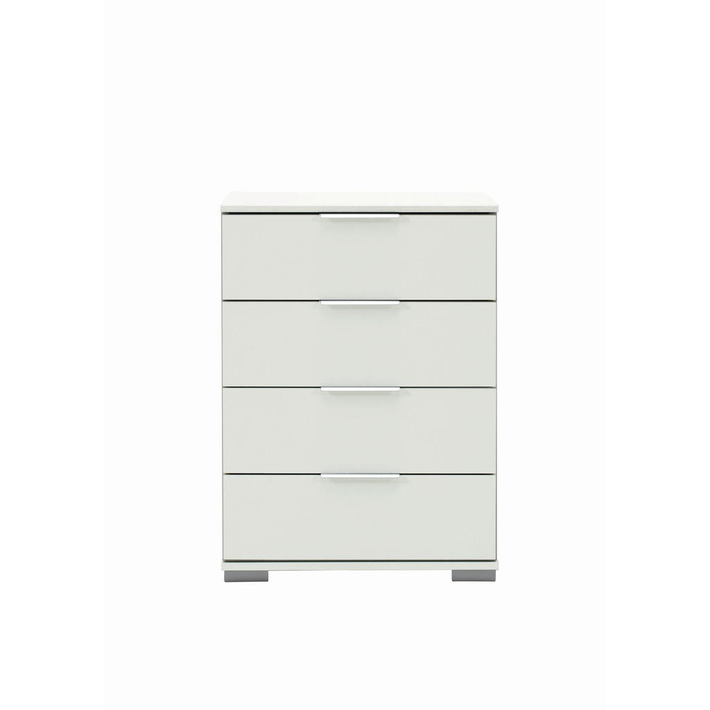 Carryhome NOČNÝ STOLÍK, biela, 52/74/38 cm.