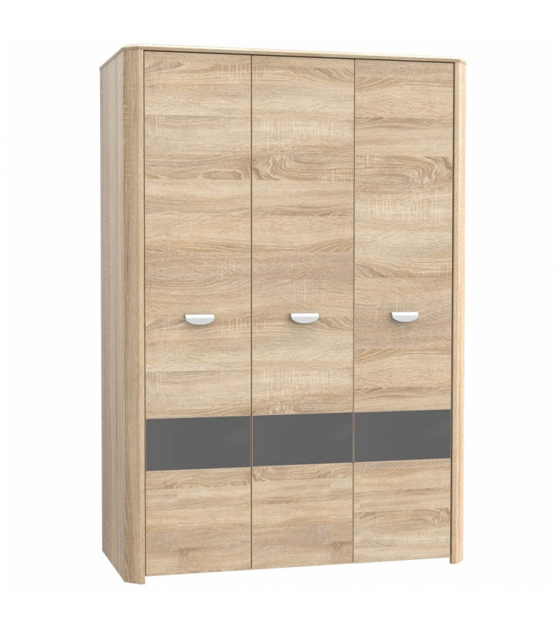 Šatníková skriňa yoop - dub sonoma / šedý antracit.

Šatníková skriňa Yoop patrí do zostavy detskej izby Yoop, ktorého jednotlivé diely sa dajú zakúpiť samostatne a nájdete ich nižšie medzi súvisiacimi produktami. 

Detská izba Yoop vyniká kvalitným spracovaním, moderným dizajnom, praktickosťou (množstvo úložných priestorov) a bezpečnosťou (skosené a zaoblené hrany). Detská izba Yoop je dodávaná v neutrálnom dezéne dub sonoma a sivý antracit, je teda vhodný pre dievčatá i chlapcov.

 